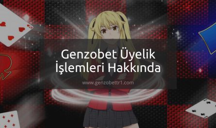 Genzobet Üyelik